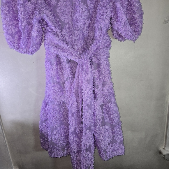 Eloquii Lilac Lace Mini Dress - Picture 8 of 11